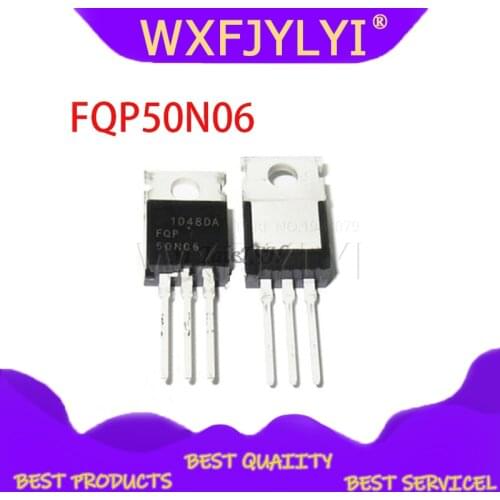 10PCS FQP50N06 TO220 50N06 TO-220