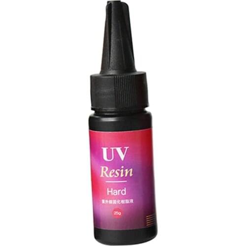 25/50 / 100gDIY UV Resin Uv-curing Glue for Jewelry Pendant Casting Crafts