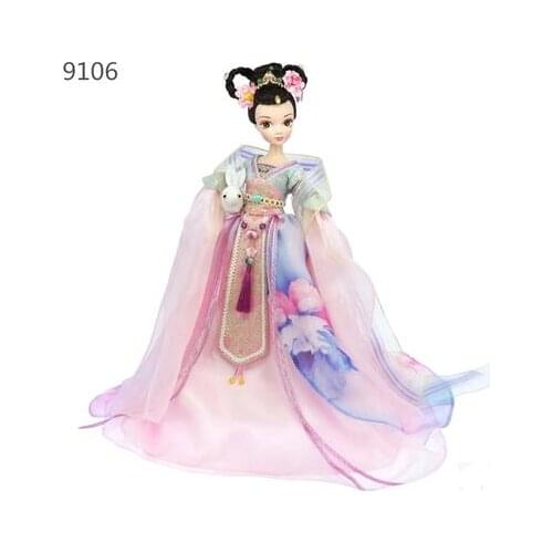 29cm Tall 10 Articulation Kurhn Dolls For Girls Chinese Myth Ethnic Doll Fairy Toys For Girls' Toys Birthday Present #9106