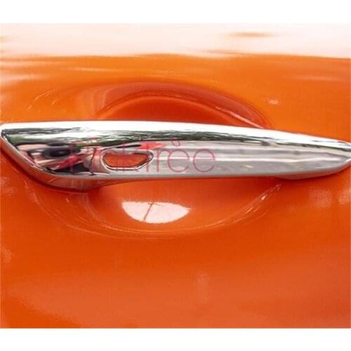 Accessories For Mazda 3 2020 Chrome Door Handle Cover With Smart Hole Car Styling Tuning