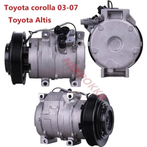 Automotive air conditioning compressor for corolla 03-07,Engine Model:1ZZ-FE