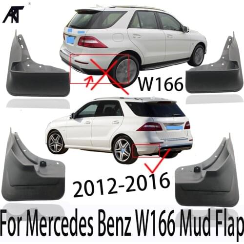 Mud Flap For Mercedes Benz W166 Guard Mup Fender Front Rear Molded Splash Mudguard ML350 ML400 ML 350 400 2012-2016