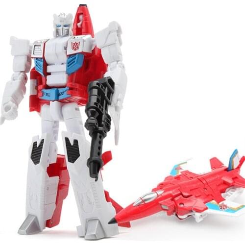 Haizhixing NEW Movie 5 IN 1 Anime Devastator Transformation Robot Boy Action Figures KO GT Aircraft Model Kids Adult toy Gift