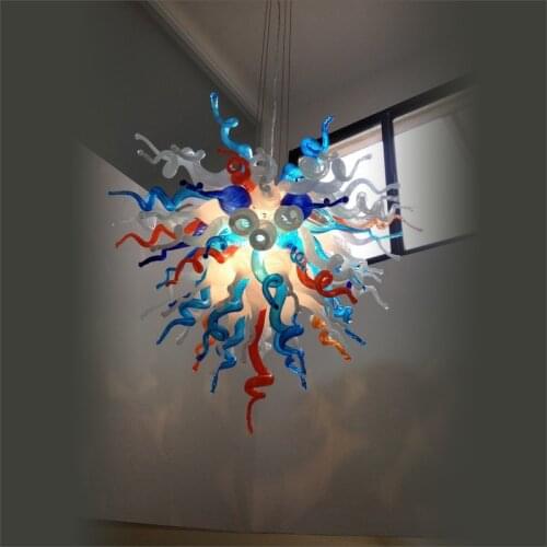 Creative Design Crystal Chandelier Elegant Beautiful Blown Glass Handmade Blown Glass Chihuly Art Chandelier
