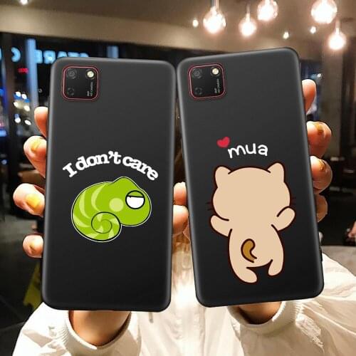 Cute Cartoon Case For Huawei Y5P Y6P Y6 Y7 Y9 Prime 2019 P20 P30 P40 Lite E Honor 10i 20i 8X 9S 9A 10 20 9 Lite Pro TPU Case