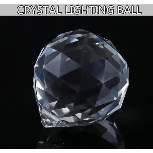 50mm Crystal Ball For Home Decor Feng Shui Hanging Crystal Ball Sphere Prism Rainbow Suncatcher Pendant