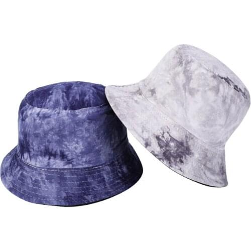 Korean Adult Summer Foldable Bucket Hats Solid Color Hip Hop Wide Brim Breach UV Protection Round Sunscreen Fisherman Caps Women