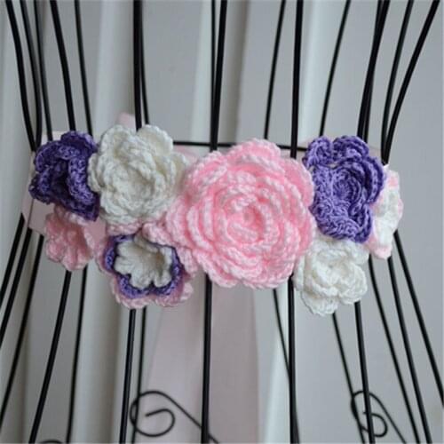 QYFLYXUE- Maternity Sash/Pregnancy Sash/Photo Prop/Maternity Belt, PrBeautiful Peacock Inspired Flower Maternity SashPhoto