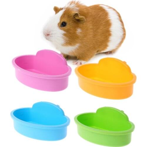 Bird Hamster Bowl Small Pet Cage Hanging Drink Food Feeder Cup Feeding Bathing Tools