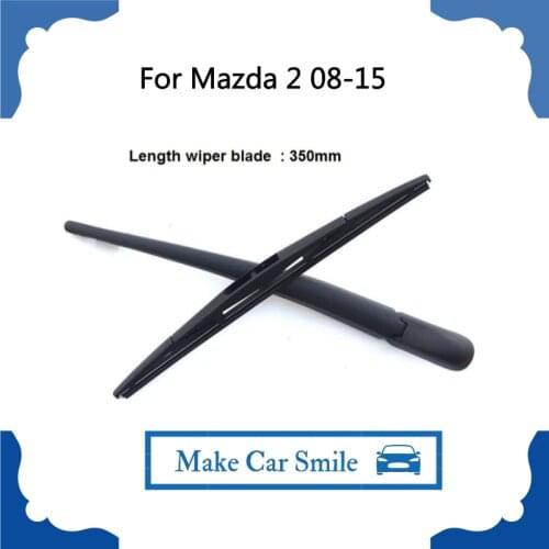 Rear Wiper Arm & Blade For Mazda 2 Rear Wiper Blade Complete Set 2008 2009 2010 2011 2012 2013 2014 2015