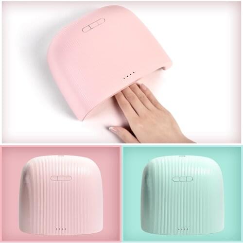 AriesLibra 48W UV LED Nail Lamp Candy Color Nail Dryer 18 LEDS Fast Builder Drying Tools for Nail Gel Polish DIY Manicure Tool