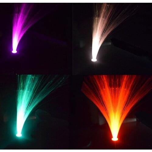 Solar light Led Solar Lamp Outdoor Optical Fiber Light Garden Light Novelty Solar Powered Color Change LED Lawn Night Decoration