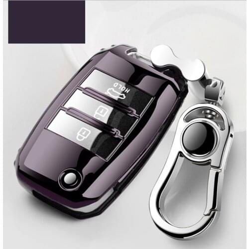 High quality Car TPU Key Case Cover For Kia Rio 3 K2 Ceed Cerato K3 Sportage 4 Picanto K5 Optima Sorento Forte Stinger 2017 2018