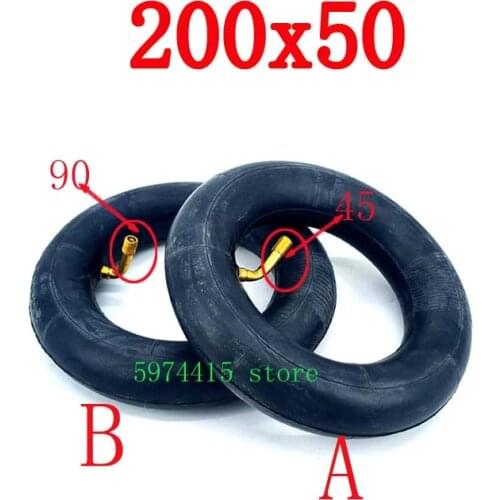 High Quality 200 X 50 Inner Tube 200*50 Inner Camera 8 Inch Inner Tire for Gas & Electric Scooter Pocket Bike Part