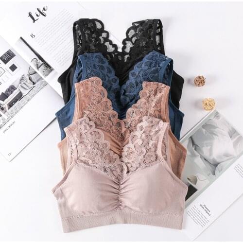 Women Bra Sexy Breathable Push Up Sports Bra For Women Gym Running Yoga Top Bra Athletic Vest Sportswear Underwear Laces Girls