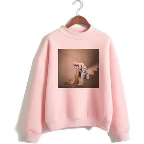 Women Print God Is A Woman Sweatshirts Pullover Hoodies Harajuku Ariana Grande Sweatshirt No Tears Left To Cry Hoodie