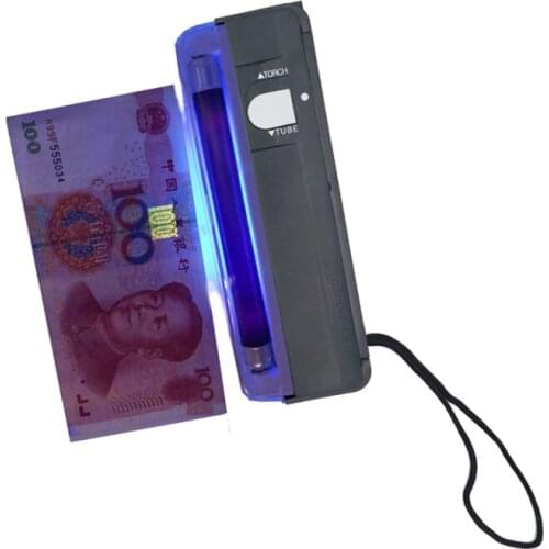 10pcs/lot 5W Portable UV Ultra Violet LED Light Torch Lamp ID Card banknote bill Currency Money detector 20%Off