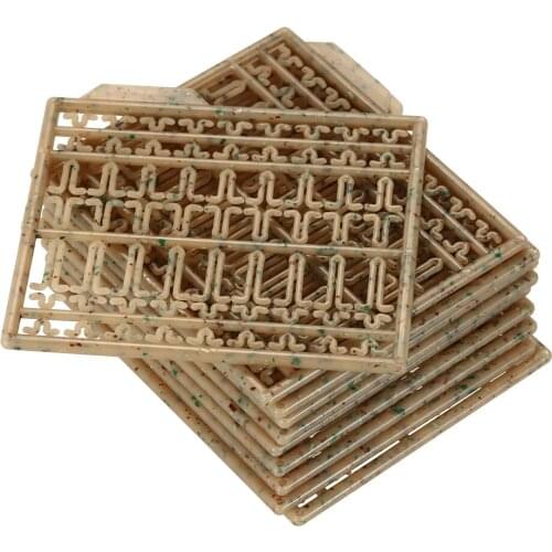 2 Cards Bait Guarding Bar Boilie Stopper Fishing Hair Stops Hair Rigs Extender Carp Fishing Equipment Fishing V Stopper Tackle