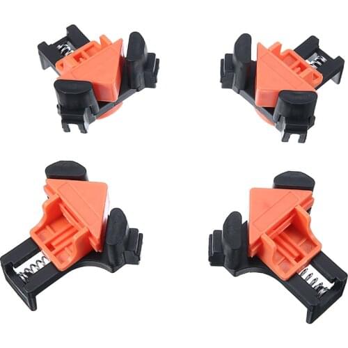 90 Degree Right Angle Clamp Wood Frame Corner Fixing Clips Clamp Home Picture Furniture DIY Tightening Clamp Clip Holder 4pcs