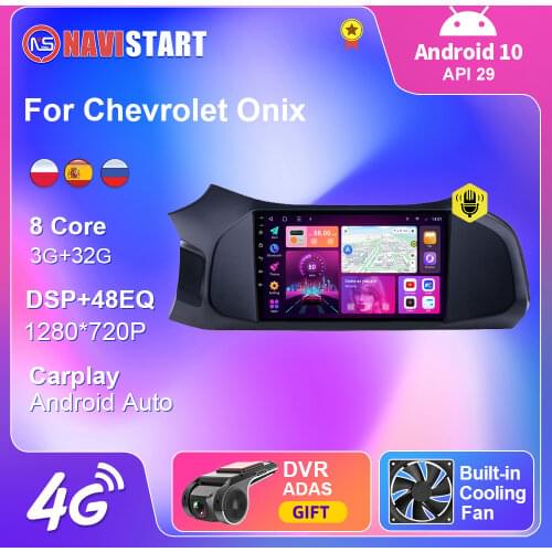 4G WIFI For Chevrolet Onix 2012 201- 2019 Car Radio Multimedia Navigation Car Android Auto Carplay 2din Android 10 No DVD Player