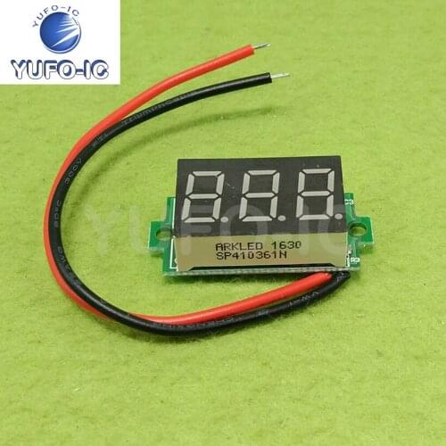 Free Ship 1PCS STM8S003 Master with Reverse Polarity Protection \3.2~30V (Two Wires) Red dian ya biao tou