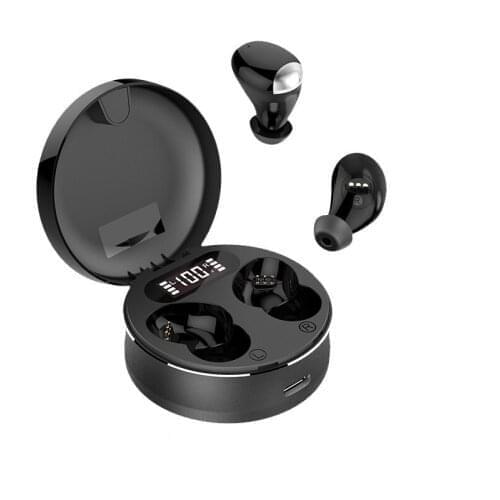 T5 Bluetooth Headset Sports Earphone Waterproof Noise Reduction Wireless Headset Bluetooth 5.0 Power Display Smart Control