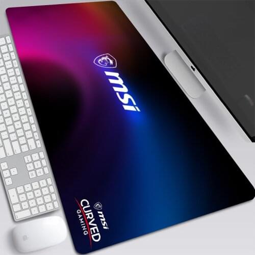 Mouse Pad Large XXL Gamer MSI Anti-slip Rubber Pad Gaming Mousepad to Keyboard Laptop Computer Speed Mice Mouse Desk Play Mats