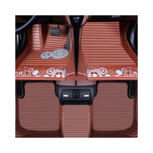 Custom Full Covered No Odor Waterproof Wire Loop Carpets Durable Car Floor Mats for LEXUS ES GS GX IS LX NX LS RC RX CT200H