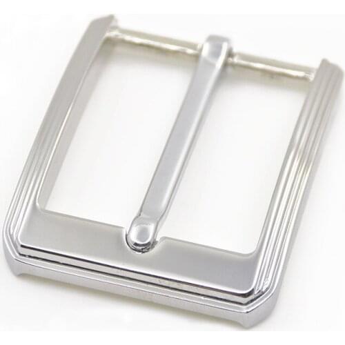 1pcs Metal 35mm Brushed Belt Buckle Middle Center Half Bar Buckle Leather Belt Bridle Halter Harness Fit for 33mm belt