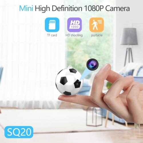 Mini Camera HD 1080P Camcorder Motion DVR Micro Camera Sport DV Video Small Recorder Camera Dashcam SQ20 Car Dash Camera