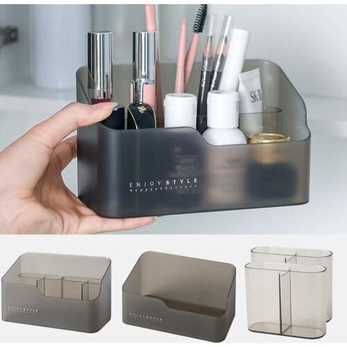 Multi-functional Skin Care Products Remote Control Cosmetics Jewelry Storage Box Make Up Cosmetics Organizer Storage Box