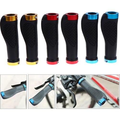 Anti-Skid Rubber Bicycle Grips Bicycle Skid-Proof Grips Fits MTB BMX City Bike