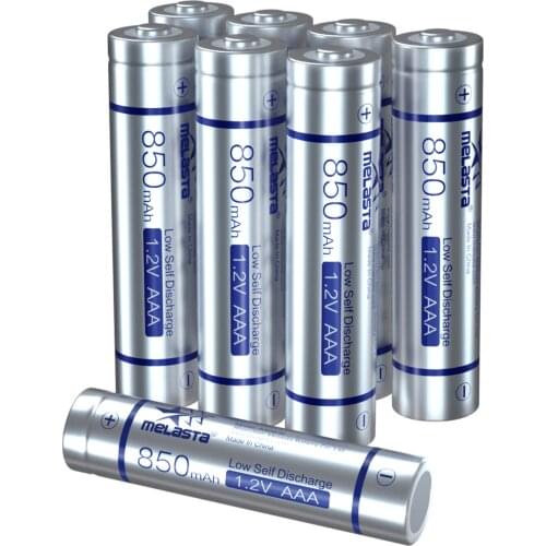 8pcs AAA 850mAh LSD battery 1.2V NIMH Rechargeable Batteries precharge Batteries for RC Car toys Shaver GamePad Digital Camera