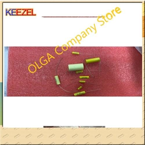 Axial horizontal copper foot wear heart Thin film capacitor 0.022uf and 223 22nf 630v. 503 104 100nf 10NF 473
