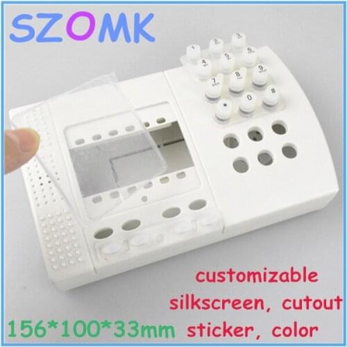 Plastic box door alarm enclosure electronic (1 pcs) 156*100*33mm high quality abs power distribution box junction box