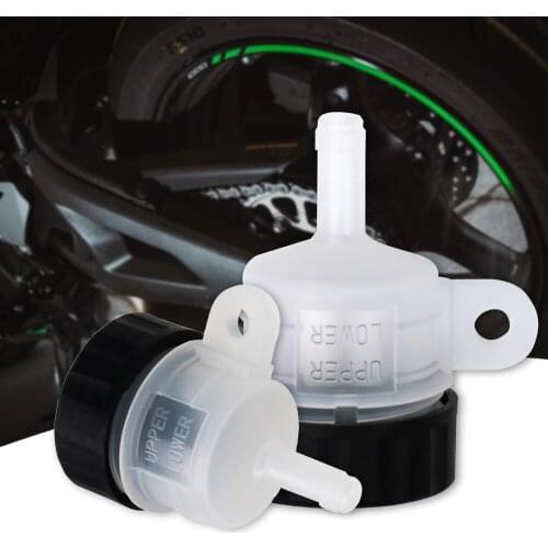 Plastic Motorcycle Oil Cup Foot Rear Brake Master Cylinder Tank Oil Cup Liquid Bottle Universal