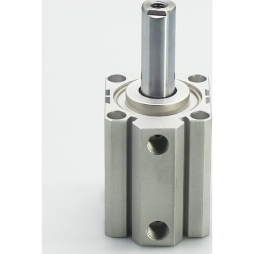 SDA 25mm Dual Action Single Rod Pneumatic Air Thin Cylinder SDA25*5 SDA25*10