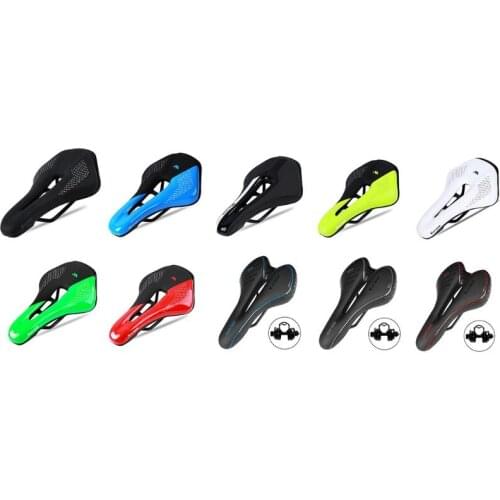 Hollow Shock Absorption Bike Saddle Anti-skid PU MTB Road Cycling Seat Cushion K1KD