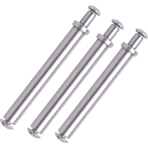 Fishing Reel Shaft Repairing Tool Handle Knob Long Bar Part Silver 5mm