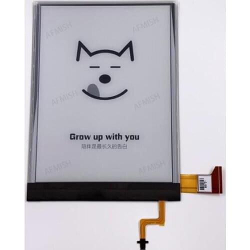 6 inch 100% new eink LCD Display screen ED060XCD for onyx book ceaser 2 screen with backlight no touch free shipping