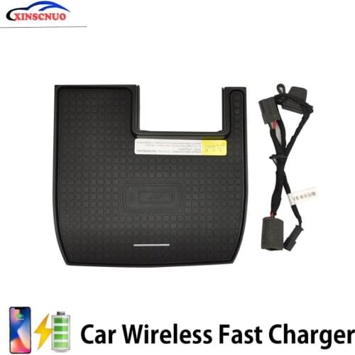 Car Accessories For Honda Civic 2017-2020 Vehicle Wireless Charger Fast Charging Module Wireless Onboard Car Charging Pad