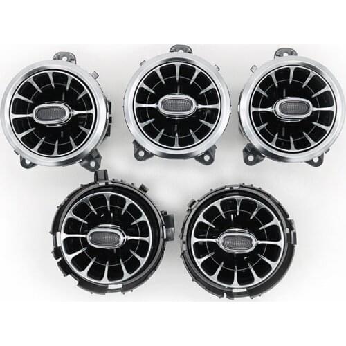 Car Accessories Turbine Air Outlet Led Ambient Lights Air Vent Inlet Trim Ambient Light For Mercedes-Benz A class W177
