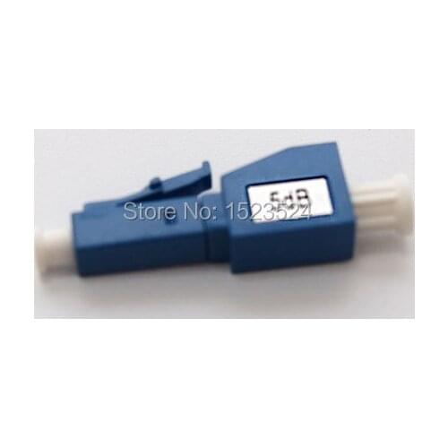 Free Shipping 5pcs/lot 5dB LC Female to Male Fiber Optic Attenuator LC Female Male Fiber Optic Attenuator