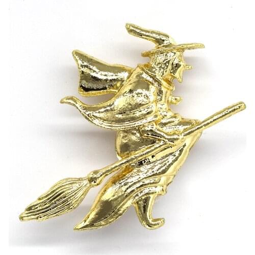 Brooch Witch Pin brooches C396 B