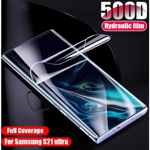 Hydrogel Film For Samsung Galaxy S10 Plus S21 S20 Ultra Screen Protector For Samsung S8 S9 Note 20 10 8 9 Ultre FE a51 a71