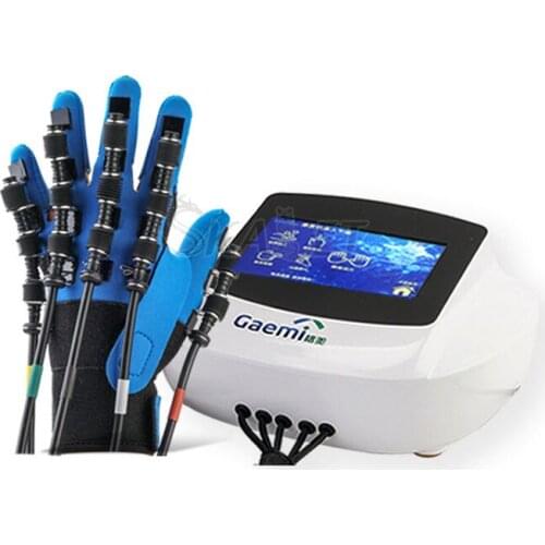 Physiotherapy Rehabilitation Robot Gloves Hand Finger Training Function Recovery Exercise Equipment