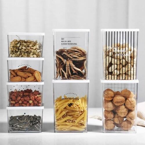 Kitchen Storage Grain Storage Box Rice Storage Food Tank Storage Tank Plastic Sealed Household Bean Storage Box