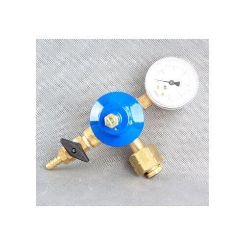 CO2 pressure gauge,single gauge head reduced pressure gauge