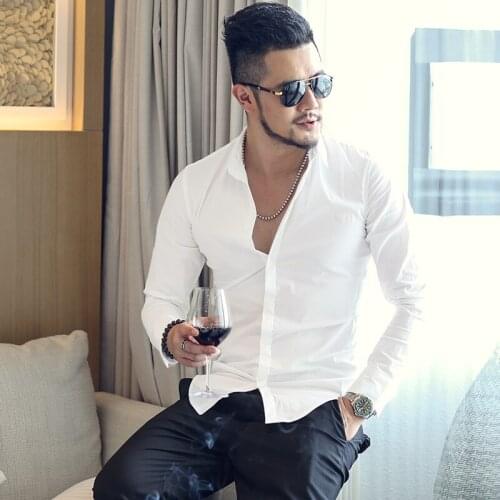 Мужские приталенные рубашки MIXLIMITED China At AliExpress