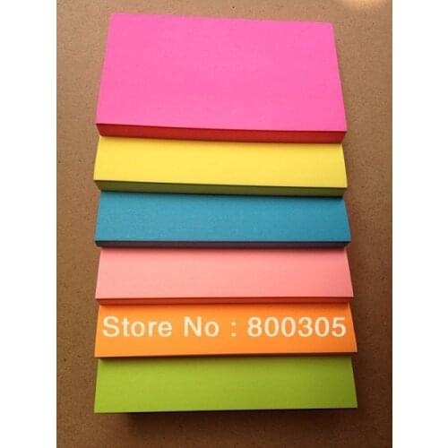 Neon paper sticky note